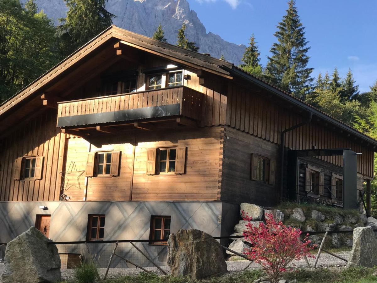 Chalet S - 5 Sterne Luxus Ferienhaus Direkt Am Eibsee Und Zugspitze Grainau Εξωτερικό φωτογραφία