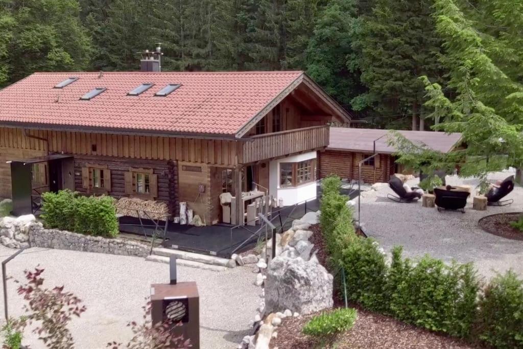 Chalet S - 5 Sterne Luxus Ferienhaus Direkt Am Eibsee Und Zugspitze Grainau Εξωτερικό φωτογραφία